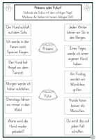 Vorschau - Arbeitsblätter - Arbeitsheft Futur Zeiten Hundeklasse Schulhund Deutsch - Seite 3