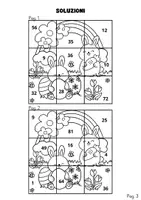 anteprima - Esercizi - PUZZLE MATEMATICO pasquale - Pagina 3