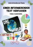 Vorschau - Unterrichtsreihen - Informierende Texte verfassen (DEUTSCH, Klasse 7) - Deckblatt