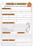 Vorschau - Arbeitsblätter - Write a comment | 🖊️Writing Phrases | Opinion | Discuss - Seite 2