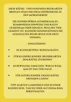 Vorschau - Bildkarten - Rätselkarten "Tiere" für den Morgenkreis - Seite 1