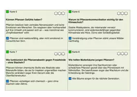 Vorschau - Merkblätter - Wie kommunizieren Pflanzen? - Lernkartei & Checkliste - Seite 3