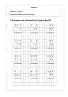 Vorschau - Arbeitsblätter - Schriftliches Subtrahieren und Addieren - Rechen-Quiz - Seite 3