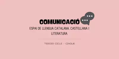 Vista previa - Unidades / Secuencias / Situaciones de Aprendizaje - Programació anual de Llengua Catalana i Literatura - Portada
