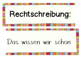 Vorschau - Arbeitsblätter - Erste Rechtschreibregeln Klasse 1 - Seite 3