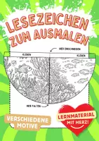 Vorschau - Arbeitsblätter - Korallenriff Lesezeichen Leseecke ausmalen Fische Kunst basteln Ausmalbilder - Deckblatt