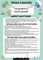 Vorschau - Arbeitsblätter - Leserolle Rico, Oskar und die Tieferschatten - Seite 1