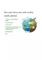 anteprima - Materiale interattivo - Una sola Terra, una sola scelta: quella giusta! - Pagina di copertina