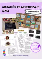 Vista previa - Unidades / Secuencias / Situaciones de Aprendizaje - Edad contemporánea (siglo XIX) Proyecto interdisciplinar - Portada