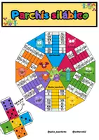 Vista previa - Unidades / Secuencias / Situaciones de Aprendizaje - Parchís silábico - Portada