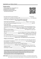 Vorschau - Arbeitsblätter - Arbeitsblätter zum Thema "Krater" (Lückentext, Hörverstehen) + Lösung & MP3 - Deckblatt