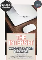 Vorschau - Arbeitsblätter - The Internet- Middle/High School Conversation Package - Deckblatt