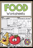 Vorschau - Arbeitsblätter - FOOD - Worksheets (Arbeitsblätter Bundle) - Deckblatt