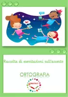 anteprima - Esercizi - Raccolta di esercitazioni sull'accento - Pagina di copertina