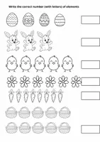 Vista previa - Hojas de trabajo - Easter booklet - página 2