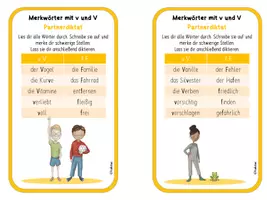 Vorschau - Arbeitsblätter - Merkwörter mit v V üben (3./4. Klasse) - Seite 3