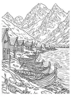 Vorschau - Arbeitsblätter - Wikinger Kunst Ausmalbilder Zwischendurch - Seite 2