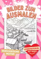 Vorschau - Kunst Wikinger Ausmalbild Kunstidee Ausmalbilder ausmalen - Deckblatt