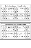 Vista previa - Hojas de trabajo - Easter Vocabulary - Puzzle Task Cards - página 2