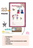 anteprima - Materiale di supporto/inclusione - Italiano L2 I LIVELLO - Pagina di copertina