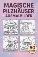 Vorschau - Mal- und Bastelvorlagen - Magische Häuser Teil II Ausmalbilder (50 Malvorlagen) inkl. Stundenentwurf (PDF) - Deckblatt
