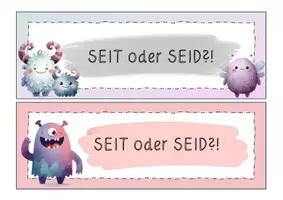 Vorschau - Arbeitsblätter - Rechtschreibung: Seit oder seid? - Seite 2