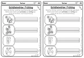Vorschau - Unterrichtsreihen - Schüttelwörter "Frühling" - Seite 3
