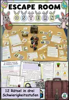 Vorschau - Arbeitsblätter - Materialpaket "Ostern" DaZ / DaF / Deutsch / KBW #hasenstarkehighlights2026 - Seite 1