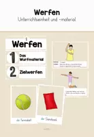 Vorschau - Stundenentwürfe - Werfen und Weitwurf (Unterrichtseinheit) - Deckblatt