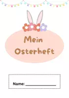 Vorschau - Mal- und Bastelvorlagen - Mein Osterheft - Deckblatt