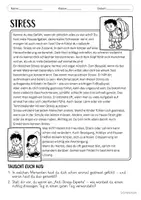 Vorschau - Arbeitsblätter - Mini-Wissen - Stress - Seite 2
