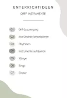Vorschau - Unterrichtsreihen - Orff-Instrumente spielerisch entdecken - diverse Unterrichtsideen - Seite 2