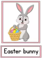 Vorschau - Arbeitsblätter - 🐣 Happy Easter – Arbeitsblatt + Bild- und Wortkarten zum Englisch-Wortschatz "Ostern" 🐰 - Seite 1