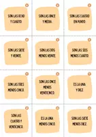 Vorschau - Spiele - ⏰ Qué hora es - Spielkarten - la hora española⏰ - Seite 3