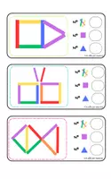anteprima - Materiale interattivo - Shapes and numbers- CLIL - Pagina 2
