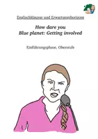 Vorschau - Test - Englischklausur, Einführungsphase, Umweltschutz, Blue Planet, Greta Thunberg - Deckblatt