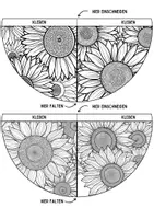 Vorschau - Arbeitsblätter - Sonnenblumen Lesezeichen Leseecke Blumen Kunst basteln Ausmalbilder - Seite 2