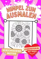 Vorschau - Arbeitsblätter - Sonnenblumen Girlande zum Ausmalen Blumen Kunstidee Ausmalbilder - Deckblatt