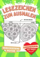 Vorschau - Mal- und Bastelvorlagen - Lesezeichen Mandala - Deckblatt