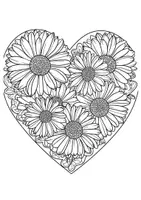 Vorschau - Arbeitsblätter - Gerbera Ausmalbilder Mandala Blumen ausmalen Zwischendurch - Seite 3