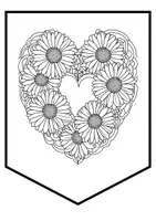 Vorschau - Arbeitsblätter - Gerbera Girlande Mandala zum Ausmalen Blumen Kunstidee Ausmalbilder - Seite 2