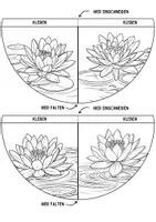 Vorschau - Arbeitsblätter - Wasserlilie Lesezeichen Leseecke Mandala Blumen Kunst basteln Ausmalbilder - Seite 3