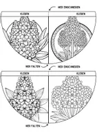 Vorschau - Arbeitsblätter - Hyazinthe Lesezeichen Leseecke Mandala Blumen Kunst basteln Ausmalbilder - Seite 2