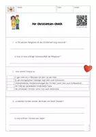 Vorschau - Arbeitsblätter - Arbeitsblätter zum Christentum-Check KL 3-4 - Seite 1