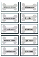 Vorschau - Stationenlernen - Zwillinge finden Futur Präsens Deutsch 4. Klasse Schulhund Hundeklasse - Seite 2