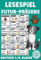 Vorschau - Spiele - Lesespiel Futur Präsens Deutsch 4. Klasse Hundeklasse Schulhund - Deckblatt