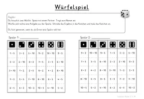 Vorschau - Stationenlernen - Kleines Einmaleins: Würfelspiel - Seite 2