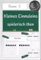 Vorschau - Stationenlernen - Kleines Einmaleins: Würfelspiel - Deckblatt