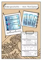 Vorschau - Merkblätter - Mein Merkfächer zum Schreiben einer Bildergeschichte - Deckblatt