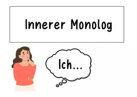 Vorschau - Arbeitsblätter - Materialpaket: innerer Monolog - Deckblatt